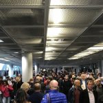 Frankfurt Airport Security Lines travel to Italy