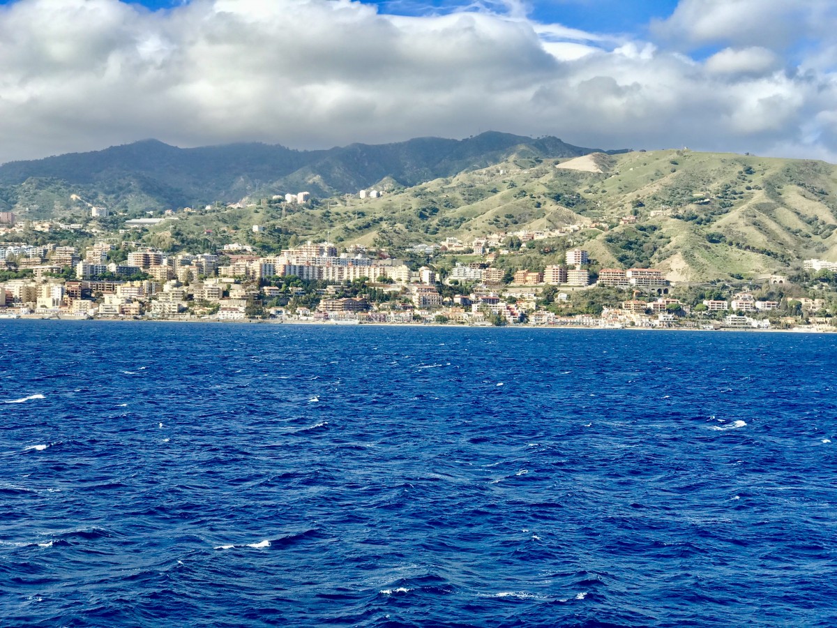 Messina from across the strait