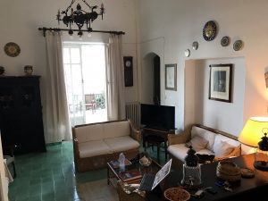 Villa Donzelli Living Room Relaxing in in Sferracavallo Italy