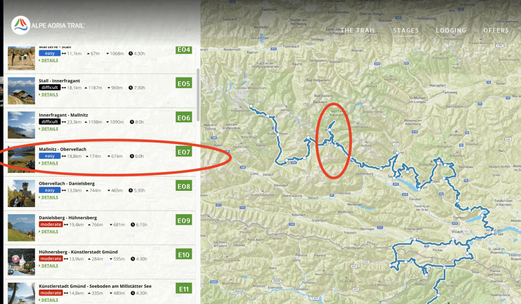 Alpe Adria Stage weven